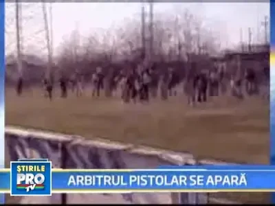 Arbitrul pistolar are acum dosar penal!