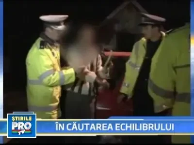 Strada ca o scena! Vezi circul produs de un sofer beat