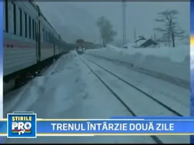 1.200 de oameni, blocati timp de cinci zile in trenurile din Siberia!