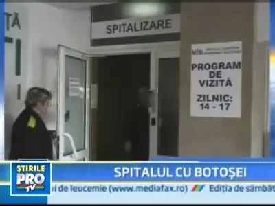 Spitalul Judetean din Botosani scoate bani din... incaltaminte!