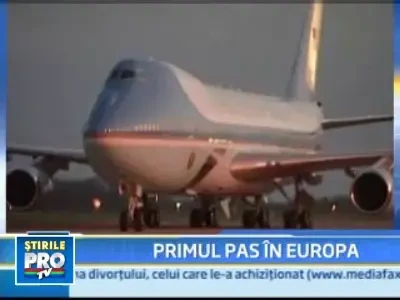 Barack Obama, prima oara oficial in Europa ca presedinte