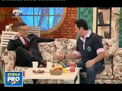 Gigi Becali a primit o oaie in dar de la echipa Happy Hour