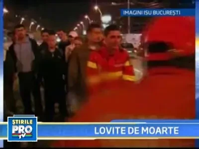 Spulberate pe linia de tramvai de un sofer beat! O tanara a murit!