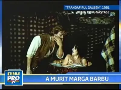 Marga Barbu a incetat din viata