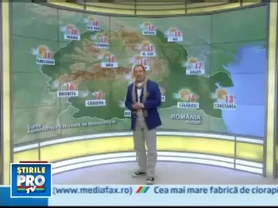 Vezi aici prognoza pe trei zile!