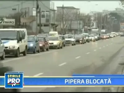 Descinderea de la resedinta lui Becali a paralizat traficul in Pipera!