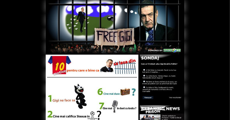 FREEGIGI: De ce ar trebui eliberat Gigi Becali?