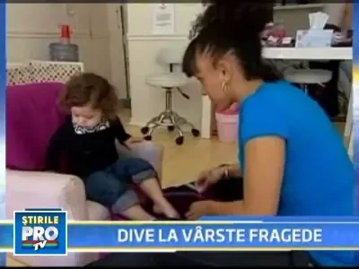 Ce inseamna viata de diva cand ai numai cativa ani!