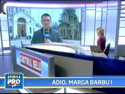Marea actrita Marga Barbu este condusa astazi pe ultimul drum