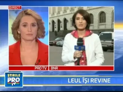 Leul isi arata muschii! Euro a scazut sub pragul de 4,20 lei