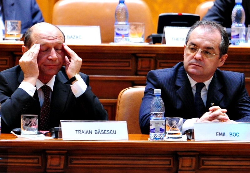 Boc si Basescu au discutat la Cotroceni problema stimulentelor