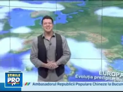 Prognoza meteo pe continent si in tara