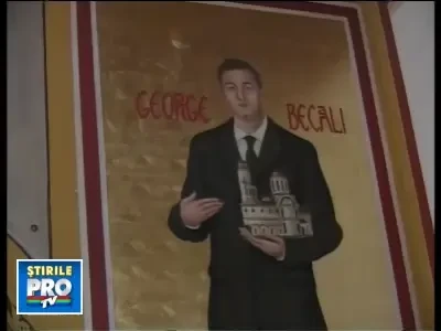 Vezi mai multe imagini de la slujba organizata pentru Gigi Becali