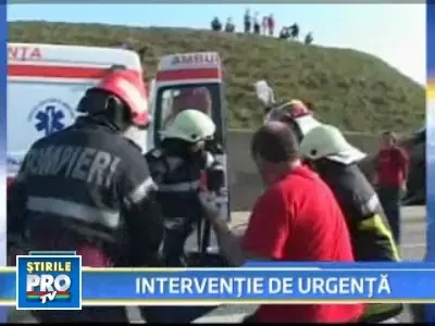 Grav accident de circulatie pe DN7 intre Sebes si Orastie!