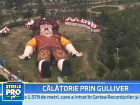 Prichindeii din Taiwan invata cu ajutorul uriasului Guliver