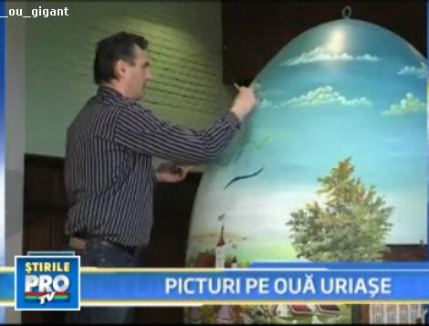 Vezi aici 14 oua de dimensiuni gigantice de Paste!