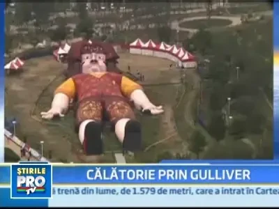 Prichindeii din Taiwan invata cu ajutorul uriasului Guliver