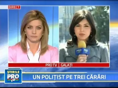 Politist "model"! S-a urcat la volan beat, apoi a lovit o masina