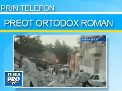 Preot roman din Italia: Aici e un cutremur la fiecare 15 minute!