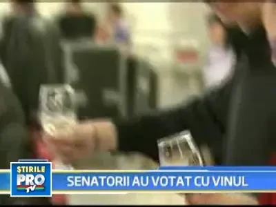 Alesii au tot degustat vinul! Ca sa ajute producatorii, doar este criza!