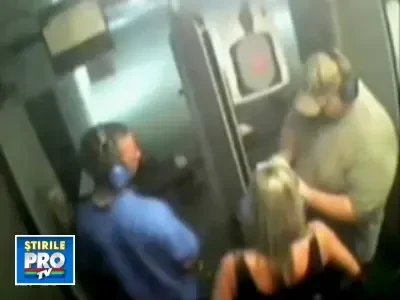 Imagini socante! Si-a ucis fiul in poligon, apoi s-a sinucis