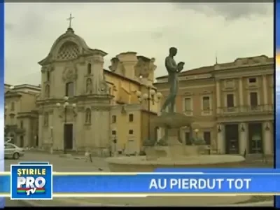 Rudele romanilor morti in cutremurul din Italia nu au bani sa-i repatrieze