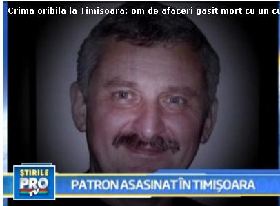 Omul de afaceri din Timisoara, macelarit cu 40 de lovituri de cutit