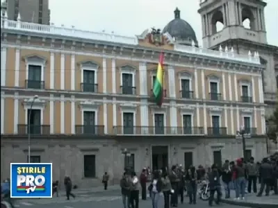 Nu e gluma. Presedintele bolivian a intrat in greva foamei!
