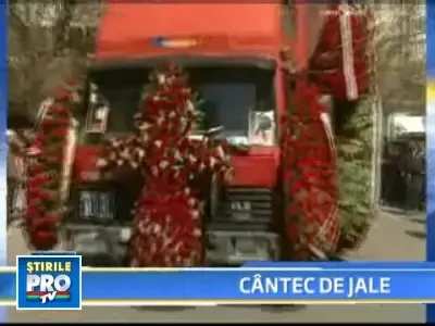 Florin Salam si-a condus sotia pe ultimul drum! VEZI IMAGINI!