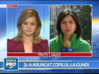 Revoltator! O braileanca si-a aruncat la gunoi nou-nascutul