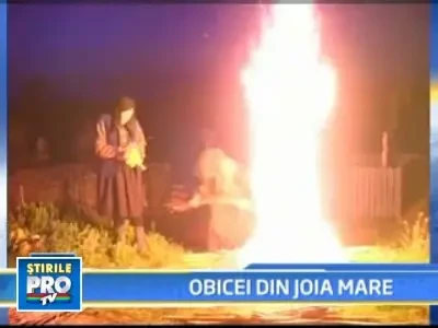 Aprind focuri in cimitir ca sa incalzeasca sufletele mortilor!