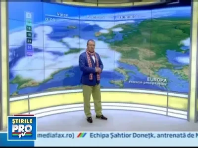 Vremea se mentine frumoasa pe parcursul acestei zile