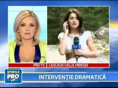 Tragedie de Paste: un tanar a cazut intr-o cascada din judetul Cluj