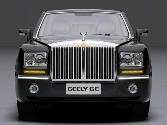 Chinezarii auto de lux: modelul care seamana izbitor cu Rolls Royce
