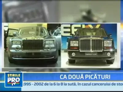 Chinezarii auto de lux: modelul care seamana izbitor cu Rolls Royce