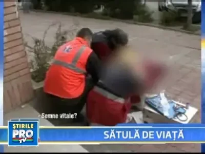 Grav bolnava, a ales sa-si puna capat vietii si a sarit de la etaj