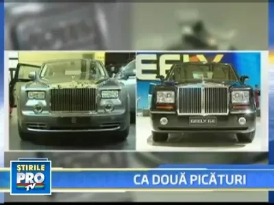 Chinezarii auto de lux: modelul care seamana izbitor cu Rolls Royce