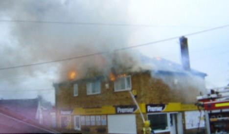 Vrabie piromana: a facut o paguba de 250.000 de lire sterline