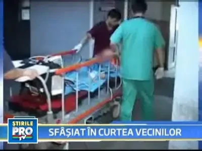 Copil sfasiat de un caine lup! Acum se zbate intre viata si moarte