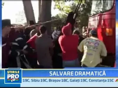 Operatiune de salvare dramatica la hipodromul de la Ploiesti