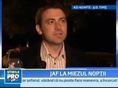 Jaf la o banca din Timisoara!