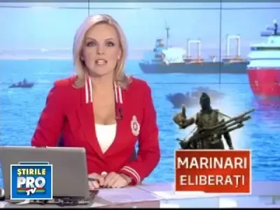 Marinarii romani rapiti de piratii somalezi se intorc acasa