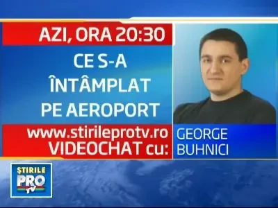 Oficial ISU la videochat: Daca nu era covorul de spuma, aeronava lua foc