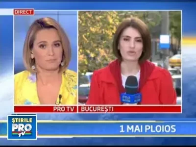 Vremea strica ploile pentru liberele de 1 mai!