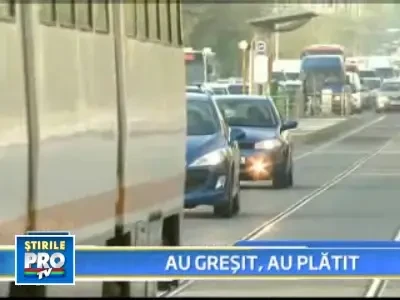 Politistii de la Rutiera au ridicat permise pe banda rulanta!