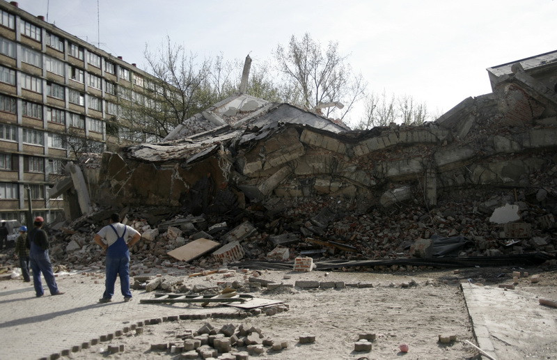 Fosta fabrica de zahar din Targu Mures, pusa la pamant de pirotehnisti