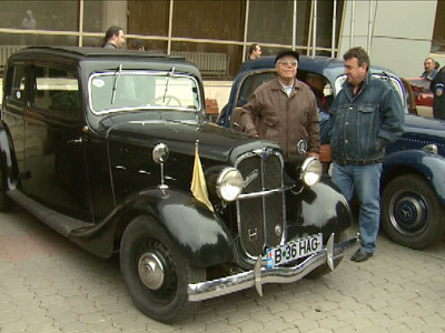 Parada de masini de epoca in Bucuresti!