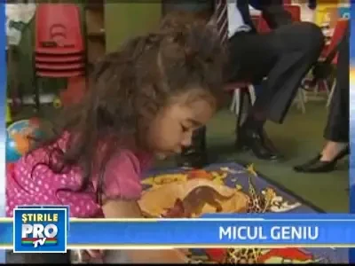 Geniu la doar doi ani. Are un IQ de 156!