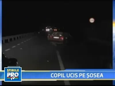 Vitezoman beat la volan a accidentat mortal un copil de 13 ani