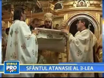 Ortodocsii sarbatoresc de acum un nou sfant: Atanasie al III-lea Patelarie